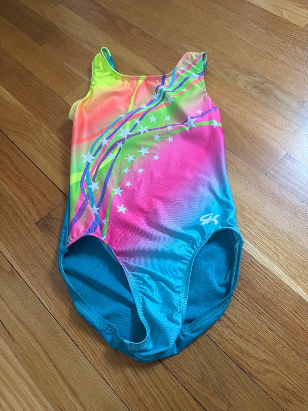 GK girls gymnastics leotard